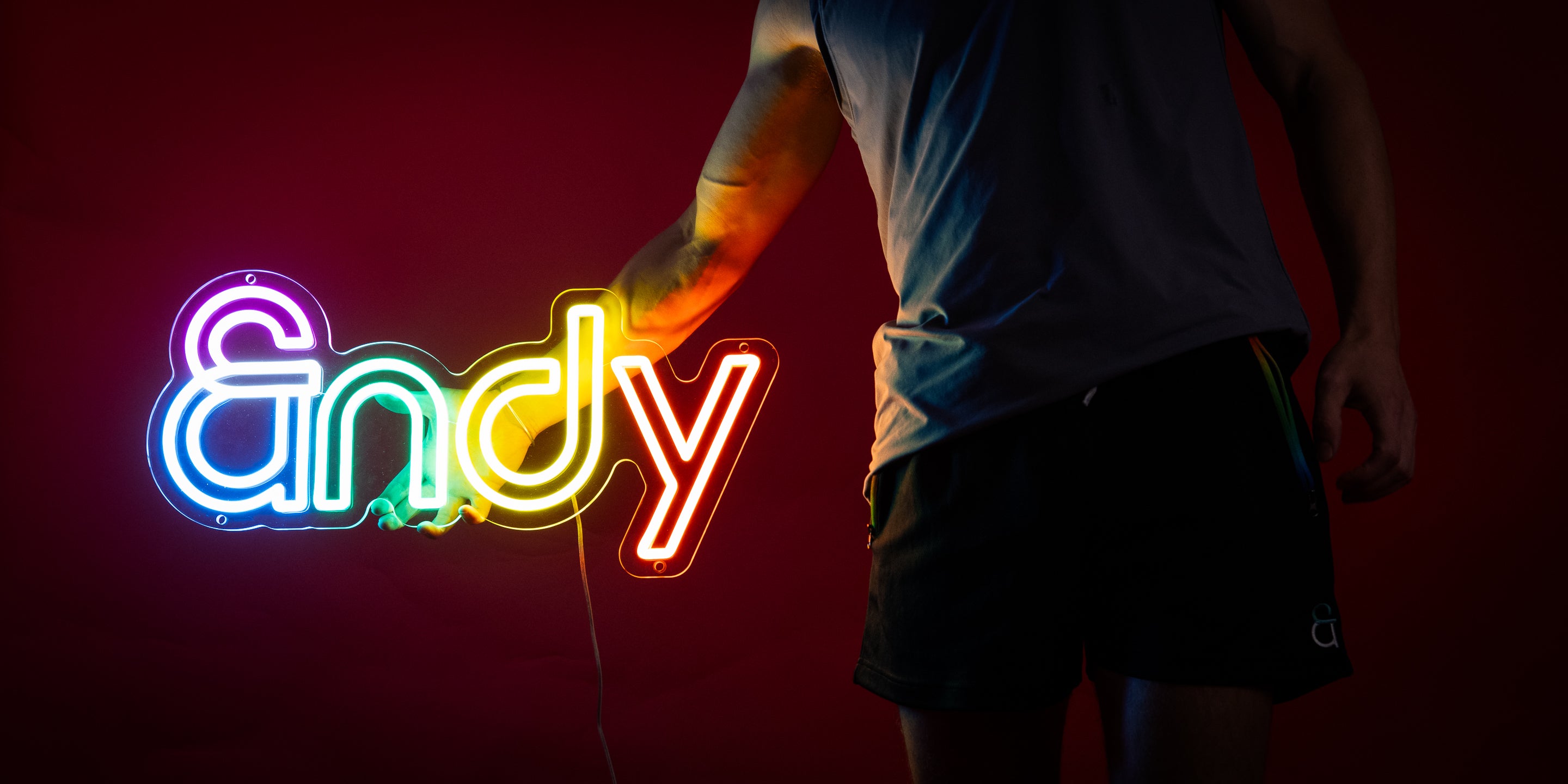 Andy Neon Sign